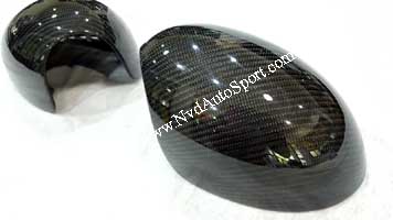 Mini R55, R56, R57, R58, R59 Carbon fiber Exterior Side Mirror Housing