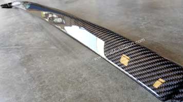 Mini R56, R57, R58, R59 Carbon fiber exterior Windshield top trim