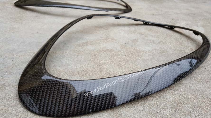 BMW Mini R60 Countryman carbon fiber Headlamp trims