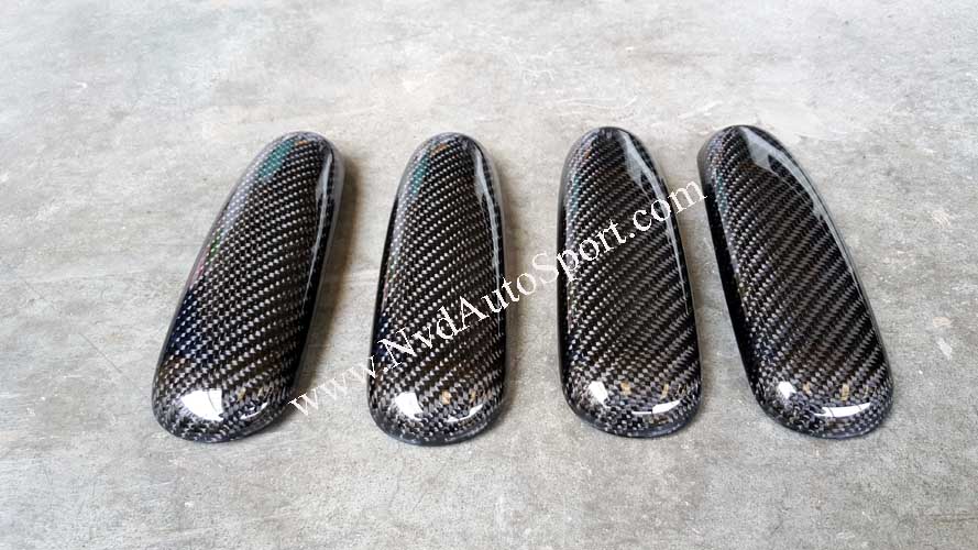 bmw mini R60 Countryman Carbon fiber door pull caps