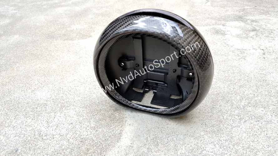 BMW Mini R60 Countryman Carbon Fiber Interior Tachometer Gauge Cover