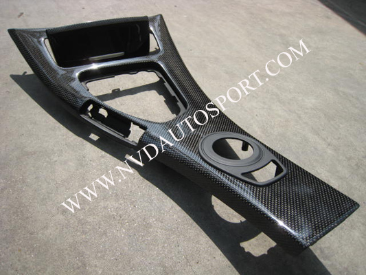 BMW E90, E92 M3 carbon fiber center console