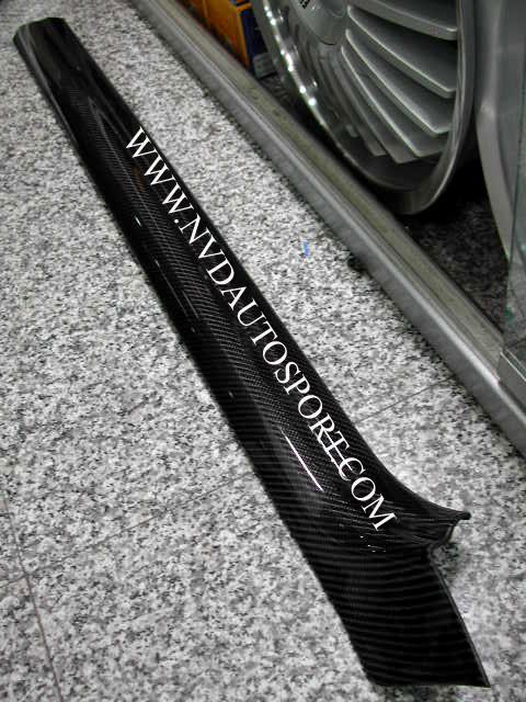 BMW E92 M3 carbon fiber lower door sill