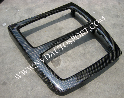 BMW E92 M3 carbon fiber rear console