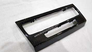 BMW E90 M3 Carbon fiber interior climate control trim for non Nav