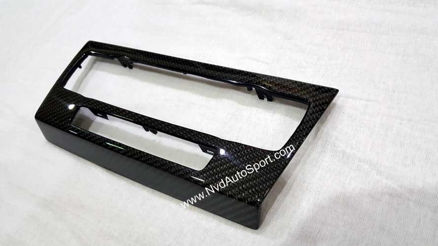 BMW E90 M3, E92 M3, E93 M3 CARBON FIBER INTERIOR CLIMATE CONTROL TRIM ( FOR NON NAV VERSION) 