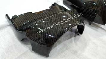 BMW E90 E92 E93 m3 carbon fiber steering wheel columns