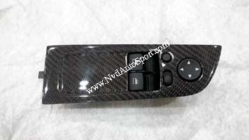 BMW E82, E88, E82 1M, E88 1M CARBON FIBRE INTERIOR DOOR SWITCH PANELS