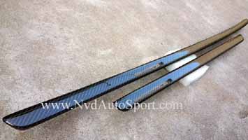 bmw e92 m3 carbon fiber interior upper door trim by nvd autosport