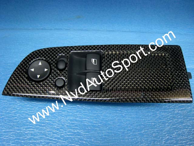 BMW E90 M3 E92 M3 E60 M5 E63 M6 E64 M6 Carbon fiber door switch panel