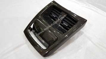 BMW E92 E93 M3 Carbon fiber rear center console with ac vent