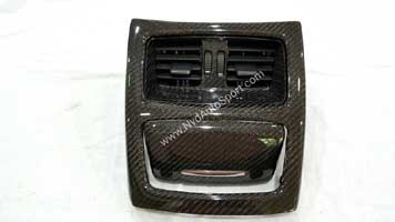 BMW E92 E93 M3 Carbon fiber rear center console with ac vent