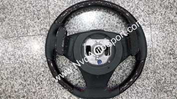 BMW E60 M5 E63 E64 M6 Carbon fiber Steering wheel with shift paddles