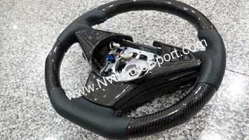 BMW E60 M5 E63 E64 M6 Carbon fiber Steering wheel with shift paddles