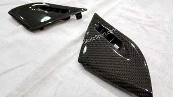 BMW E63, E64 M6 Carbon fiber Defroster Vents