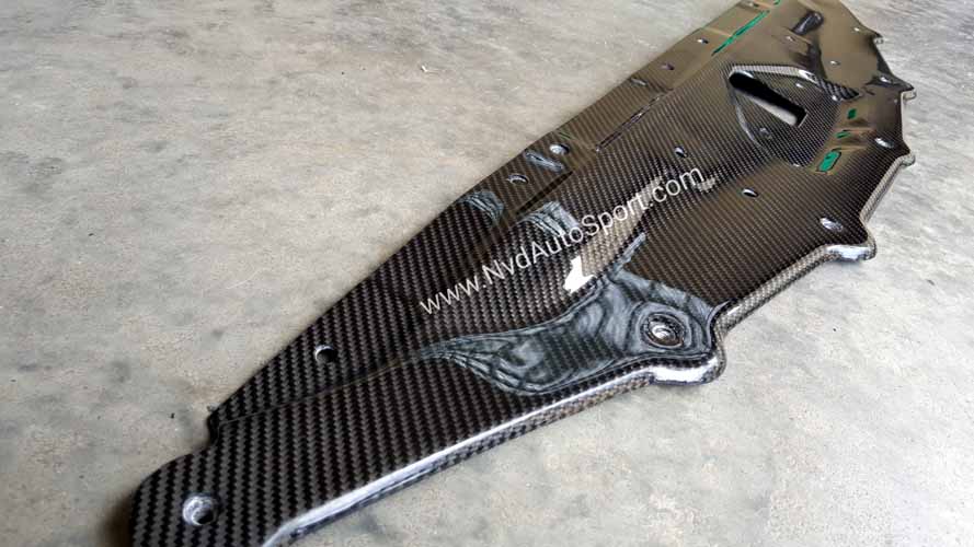 BMW E63 M6 E64 M6 Carbon fiber mount front bumper center