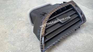 BMW E63 E64 M6 Carbon fiber interioe Passenger side air con panel