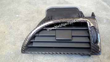 BMW E63 E64 M6 Carbon fiber interioe Passenger side air con panel