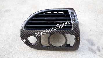 BMW E63 M6 BMW E64 M6 Carbon fiber skinning driver side air con vent