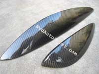 BMW E63 E64 M6 carbon fiber interior door decorative strip trim