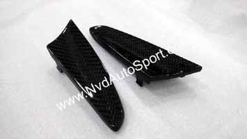 Porsche 991 Carbon fiber interior door pull insert