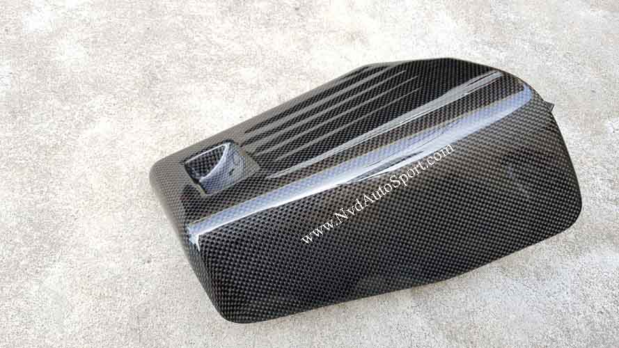 Porsche 991 Turbo S carbon fiber Cover Compress Air Bottle