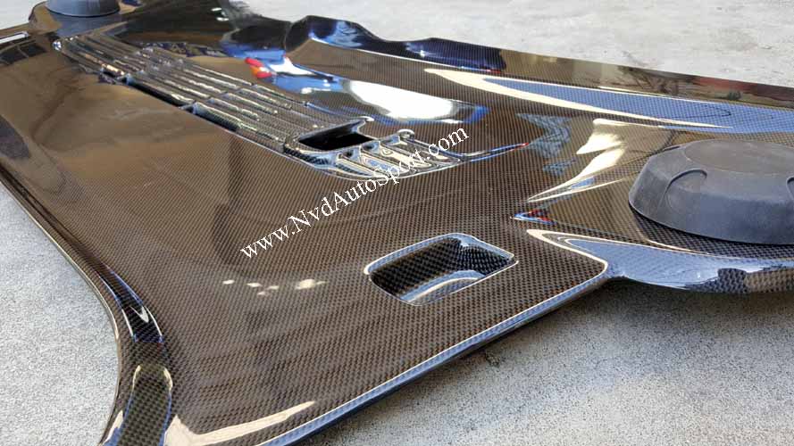 Porsche 991 Turbo S Carbon fiber trunk top panel