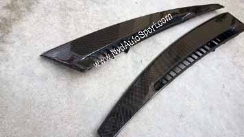 Porsche 911 991 turbo S carbon fiber interior defroster vent trim