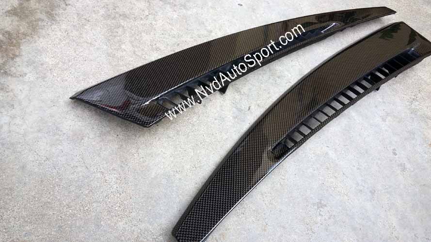 Porsche 911 - 991 Turbo S Carbon fiber Interior Defroster Vents