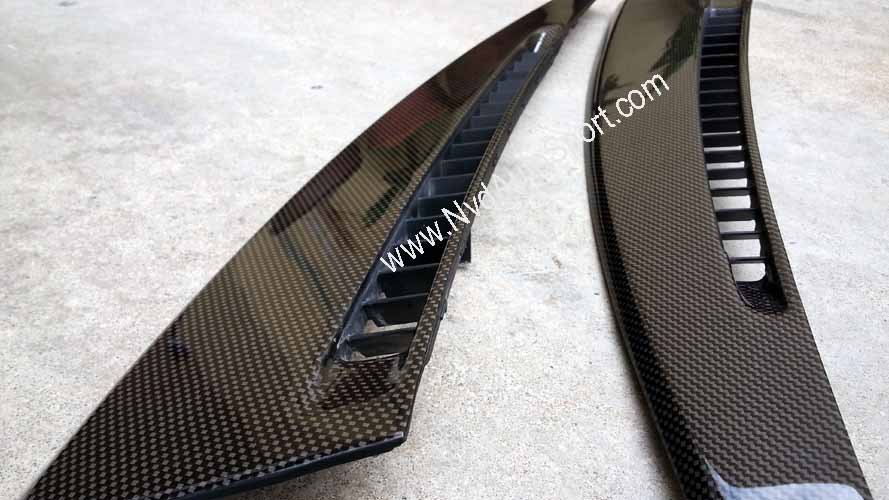 Porsche 911 - 991 Turbo S Carbon fiber Interior Defroster Vents