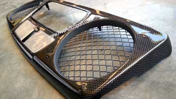 Porsche 911 991 Turbo S carbon Fiber Engine Fan Cover