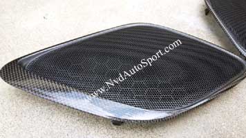 Porsche 991 turbo S - 911 carbon fibe rear speaker covers