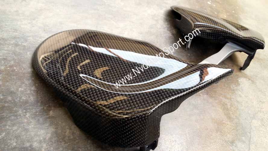 Porsche 911 - 991 Turbo S Carbon fiber Interior seat trim