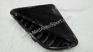 Porsche 911 991 carbon fiber side vent, side dash grille