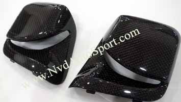 Porsche 911 991 carbon fiber skinnging seatbelt surround from NVD Autosport