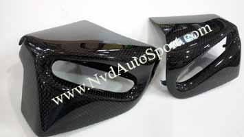 Porsche 911 991 Carbon fiber skinning seatbelt surround Cabriolet from NVD Autosport