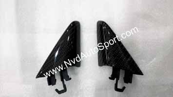 Porsche 991 carbon fiber interior inner side mirror cover