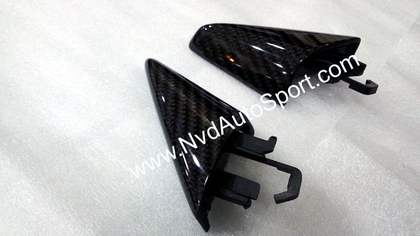 Porsche 911 - 991 Turbo S Carbon fiber Interior Inner Side mirror Covers