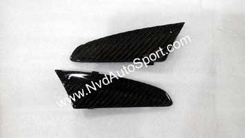 Porsche 991 Carbon fiber interior door pull insert