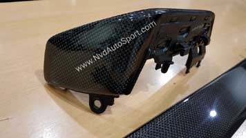 Porsche 992 Carbon fiber interior Dash trims