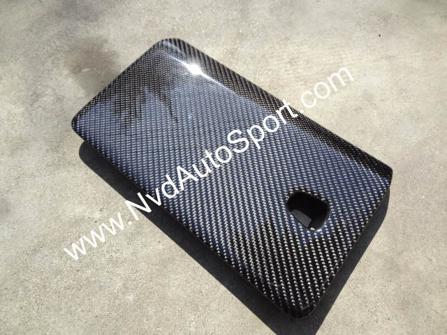 Porsche 997 carbon fiber fusebox cover