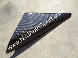 porsche 997 carbon fiber inner mirror cover