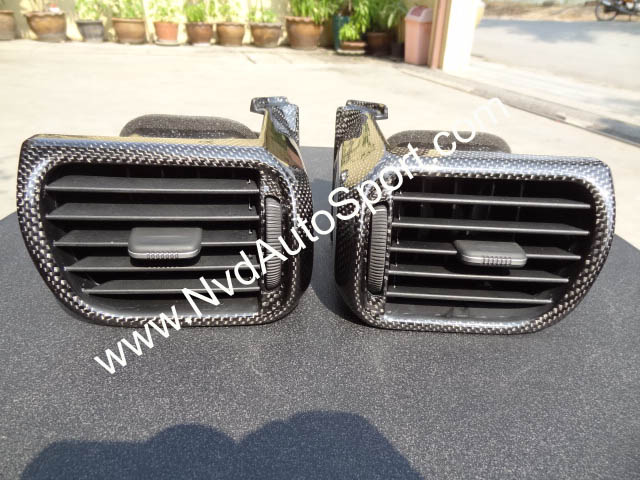 porsche 997 carbon fiber side air con' vent ( A/C )