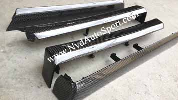 Porsche Cayenne 958 Carbon fiber Interior Door trims from NVD Autosport