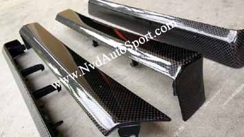 Porsche Cayenne 958 Carbon fiber Interior Door trims from NVD Autosport