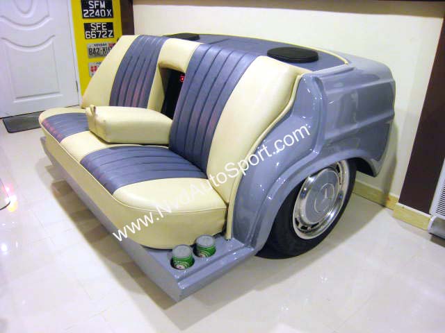 Mercedes Benz Sofa โซฟาจากรถยนต์