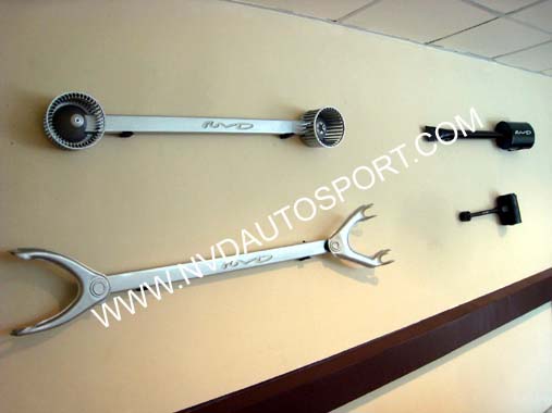 the wall decoration from car parts