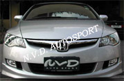 Honda Civic FD 2006 Mugen body kits front spoiler