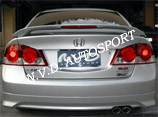 Honda Civic FD 2006 Mugen body kits rear spoiler