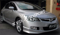 Honda Civic FD 2006 Mugen body kits side skirts